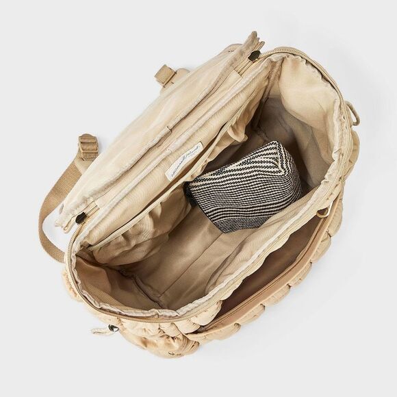 Universal Thread - Puffer Backpack - Universal Thread Tan Tan - Picture 4 of 4